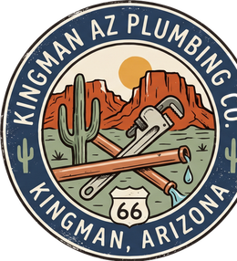 Kingman AZ Plumbing Co logo, licensed plumbers in Kingman, Arizona